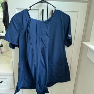 Med Couture Deep Blue Short Sleeve Tee